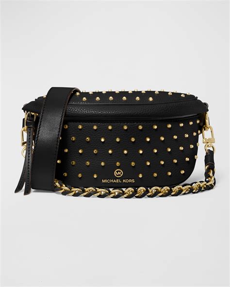 michael kors studded sling bag